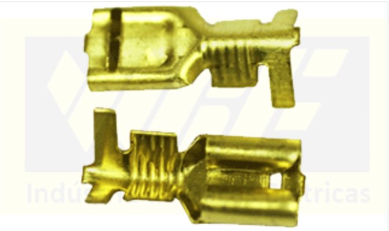 W18 TERMINAL ENCAIXE S/TRAVA 6,3MM CHAPA 0,40MM