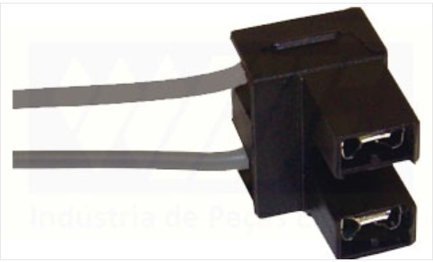 R211 SOQUETE FAROL P/LAMPADA H7 FIO 1,50MM