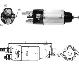 ZM3898 AUTOMATICO PT. MITSUBISHI MB AXOR 24V ZM