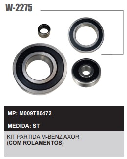 W2275ST -KIT ROLAM.PART.MITSUBISHI MB AXOR 