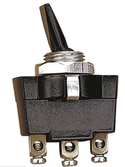 F1032 BOTAO LIGA/DESLIGA TIC-TAC UNIVERSAL PRETO 3POS