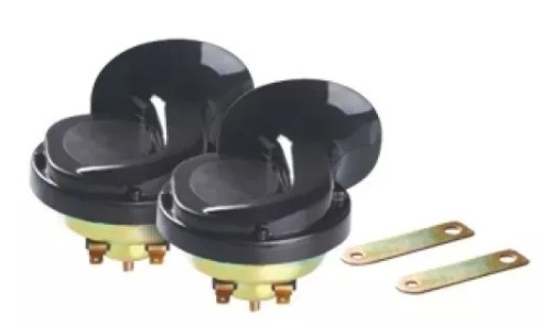 MQ90215 BUZINA 12V DUPLA CARACOL 490HZ 2T.