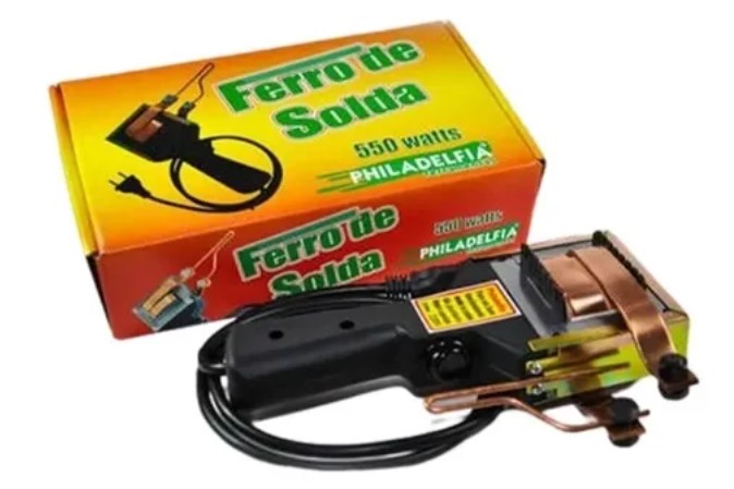 PH04 FERRO DE SOLDA 550 WATTS 220 VOLTS