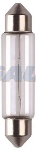 LAMPADA TORPEDO 12V 41MM 10W GAUSS GL6411