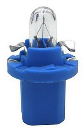 LMM2721MFX LAMPADA+SOQUETE 1,2W B8.5D 12V (AZUL) MARELLI