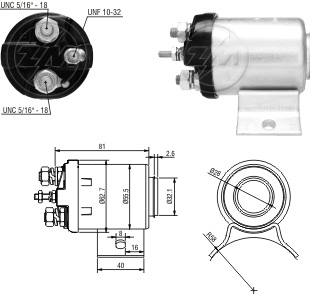 B933A451025 AUTOMATICO PT. BOSCH PERKINS 12V ZM501