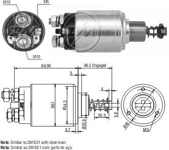 B933A081030 AUTOMATICO PT. BOSCH JF 12V ZM531
