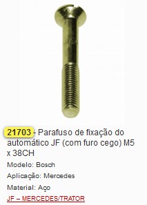 GB21703 PARAFUSO AUTOMATICO MB JF 5X38 (10PÇS)