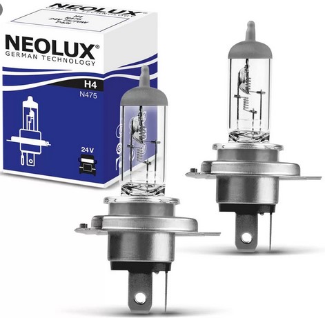 LAMPADA H4 24V 75/70W NEOLUX NE475 COMUM 
