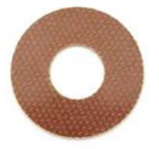 DM091033 ARRUELA FIBRA PARTIDA GOL GIII 24,5X10X1(20PÇS)