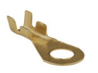 KT21 TERMINAL OVAL FURO 3/16 FIO ATE 2,5MM C/100PC
