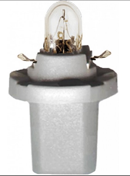OS2741MF LAMPADA+SOQUETE 1,2W/24V. BX8,5D (CINZA) OSRAN