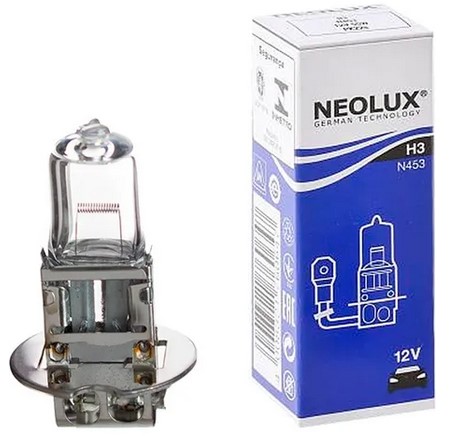LAMPADA H3 12V 55W NEOLUX NE453 COMUM 