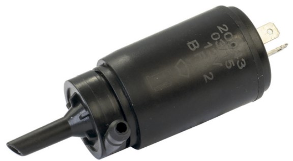 EBF12 MOTOR INJ. LAV. PARA-BRISA 12V UNIV. (BICO FINO) SIMPLES 2T