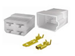 DM001002 KIT TOMADA 4VIAS MACHO/FEMEA C/TERM.