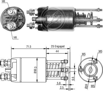 SDL3651 AUTOMATICO PT. MARELLI TIPO/TEMPRA 