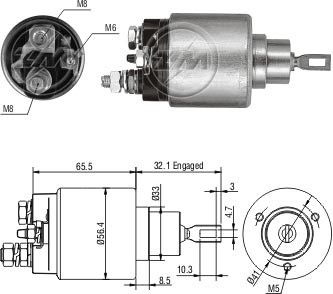 SDL974 AUTOMATICO PT. BOSCH PALIO/STRADA/WEEKEND BOSCH ZM974