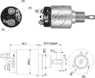 SDL775 AUTOMATICO PT. BOSCH ASTRA/CORSA/VECTRA/OMEGA ZM775