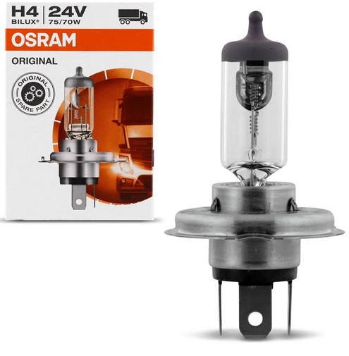 LAMPADA H4 24V 75/70W OSRAM OS64196 COMUM 