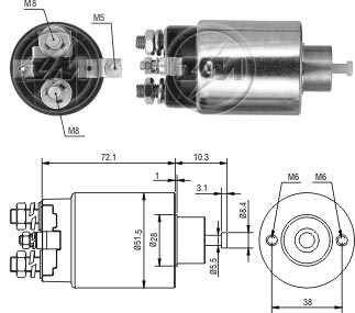 SDL695 AUTOMATICO PT. MITSUBISHI JEEP 