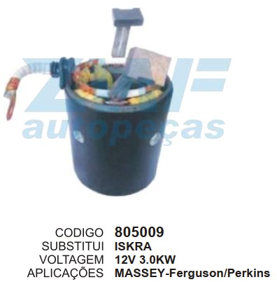 805009 BOBINA NA CARCACA ISKRA INTERMEDIARIA 104X89MM
