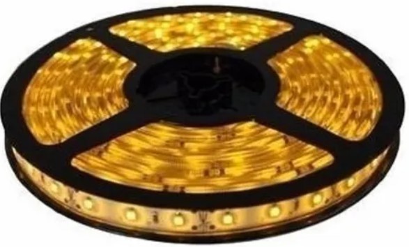 FITA LED AMARELA 5050 12V RL 5 METROS