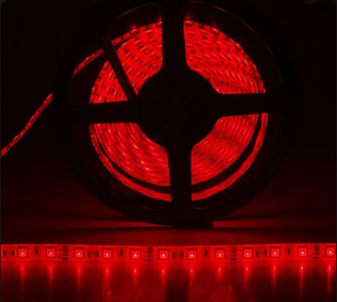 FITA LED VERMELHA 5050 24V RL 5 METROS