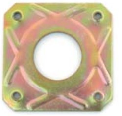 EDA0289 TAMPA FIX. ROLAMENTO ALTERNADOR BOSCH K1 35AMP C/ROSCA