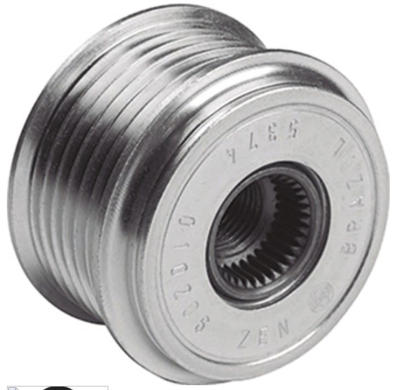 ZEN5374 POLIA RODA LIVRE P/ ALTERNADOR 