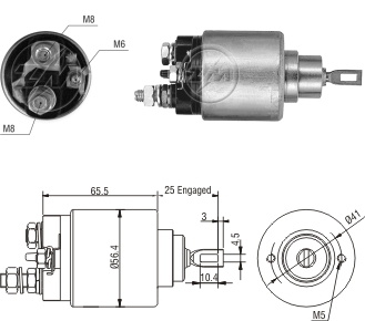 SDL2974 AUTOMATICO PT. BOSCH DOBLO/SIENA/PALIO 2F UNO MILLE