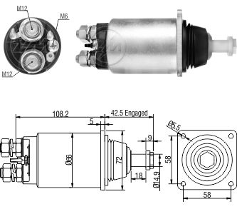 SDL831 AUTOMATICO PT. BOSCH JE 12V