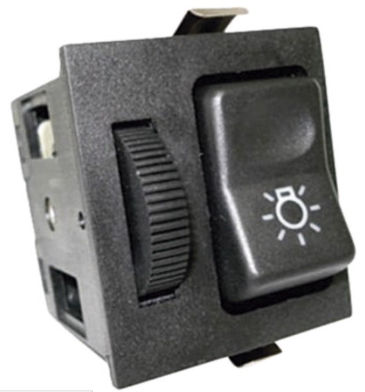 IM11194 CHAVE DE LUZ MB 96>C/REOSTATO  24V.