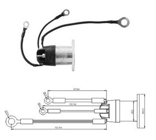 B1337210791 RELE AUXILIAR PT. SCANIA S 4/5 BOSCH ZM291