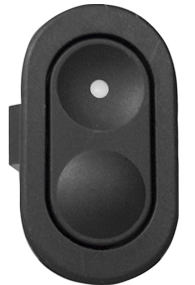 510007 INTERRUPTOR VIDRO CORSA 94>SIMPLES LD 6P (LARANJA)