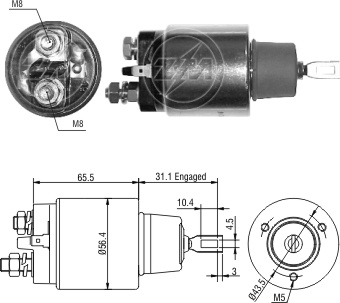 SDL975 AUTOMATICO PT. BOSCH SPRINTER /S10/F1000 ZM975
