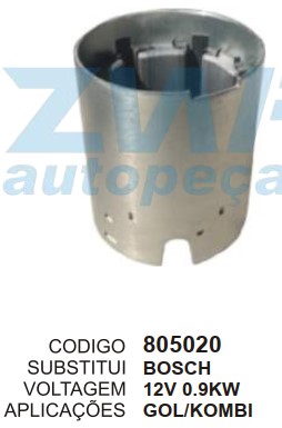 805020 BOBINA NA CARCACA BOSCH IMA GOL G5/G6/FOX/UP/KOMBI 