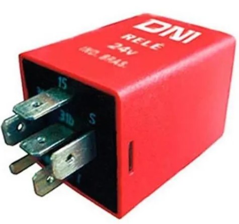 IM15102 RELE TEMP. LIMP. MB CAMINHOES/ONIBUS 24V 6T (DNI0824)