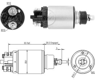 930038 AUTOMATICO PT. ISKRA CASE/MF/VALTRA 12V ZM826