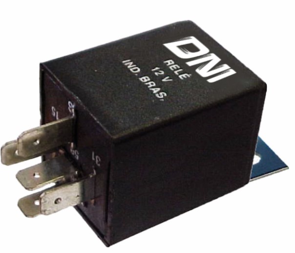 DNI0409 RELE TEMP. ACIONAMENTO FAROL 5T 12V C/SUP