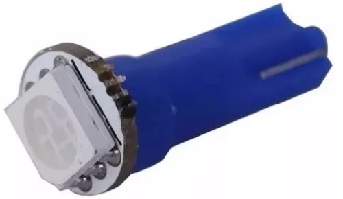 TP14 LED T5 1 LED PINGUINHO LUZ AZUL 