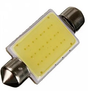 TP36B LED TORPEDO 36MM COB SILICONADO C5W