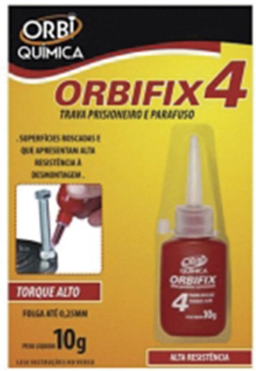 ORB0004 COLA TRAVA ROSCA ORBFIX4 10G