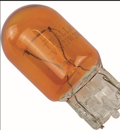 LAMPADA 1141 12V 21W S/SOQUETE AMARELA TESLLA T6941AB