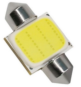 TP31C LED TORPEDO 31MM COB SILICONADO C5W