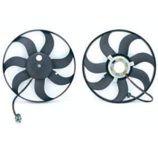MQ0773 ELETROVENTILADOR GOL/GOLF/FOX/SPACE/POLO C/AR MT.101MM 7PAS 390MM
