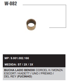 W082ST BUCHA LB.(W1269)CORCEL II/MZA/FIAT (FUCINHO)(C/10)