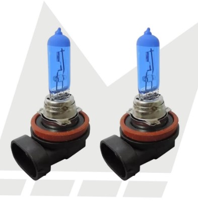 KIT LAMPADA H8 12V 35W SUPER BRANCA QUALYTEN 