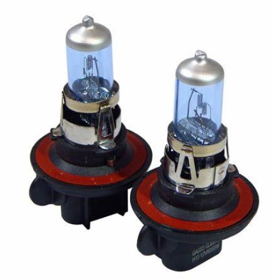 KIT LAMPADA H13 12V 55W SUPER BRANCA LAMPA