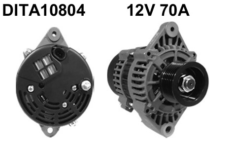 TPALT06 ALTERNADOR DELCO EMPILHADEIRA HYSTER/YALE/HYUNDAY 7SI 12V 70A