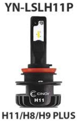 KIT LED H11 CINOY PLUS 2.0 (COMPATIVEL COM H8/H9/H16)